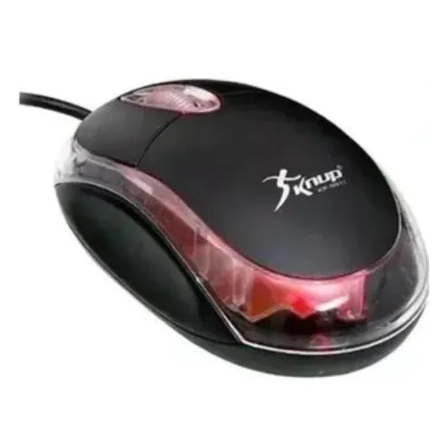 Mouse Óptico USB 2.0 3 Botões 1200 Dpi Knup - KP-M611