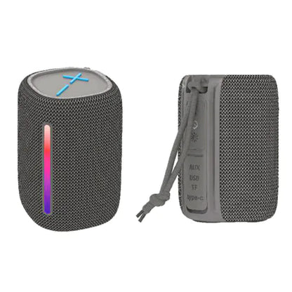 Caixa de Som Bluetooth 8W Portátil Resistente a Água IPX6 Cinza Kimaster - K500CZ