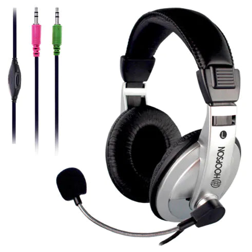 HeadSet Potencia Máxima 100 mW Cabo em nylon 2,4m HOOPSON F-014