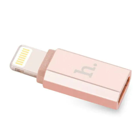 Adaptador De Celular IOS Lightning Para Micro USB V8 Hoco - USB ADAPTER