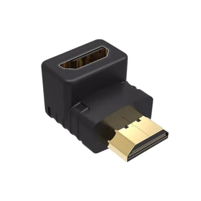 Adaptador De Vídeo HDMI 90º Macho Para HDMI Fêmea - 01232