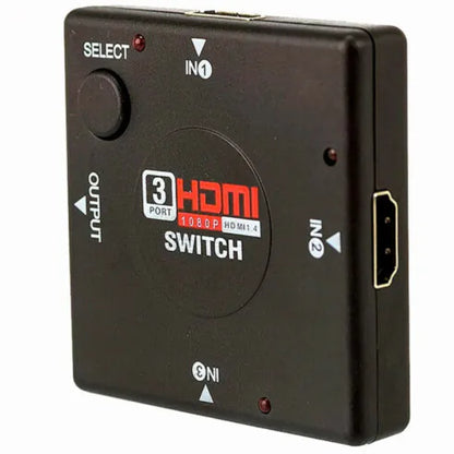 Switch Hdmi com 3 Entradas e 1 Saída Exbom - 0531