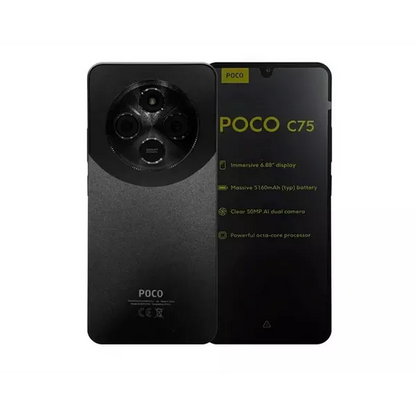 Poco C75 128gb 6gb ram Preto