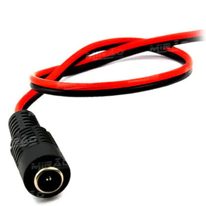 Conector P4 Rabicho Fêmea para Fontes e CFTV - SIGMA-P402