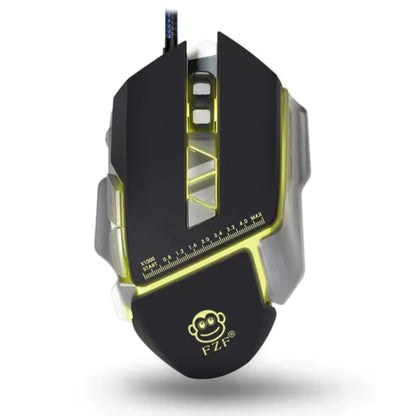 Mouse Gamer Usb Com Led 2400 Dpi 7 Botões Ebai - FZF-V9