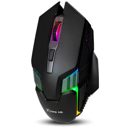 Mouse Gamer Optico Xtrike-ME GM-110 com Fio USB RGB 3600dpi