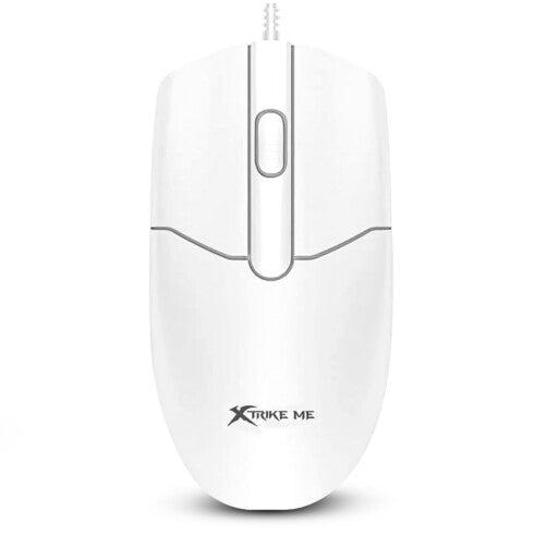 Mouse Office Escritório Xtrike-ME GM-124 WH Branco 1000dpi