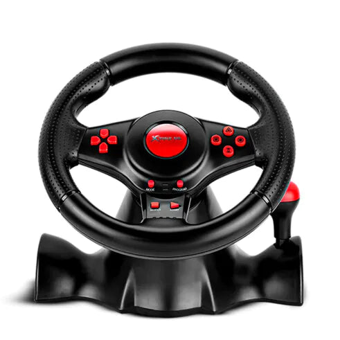 Volante e Pedal Driving Force Xtrike-me Gp-903 PC e Consoles