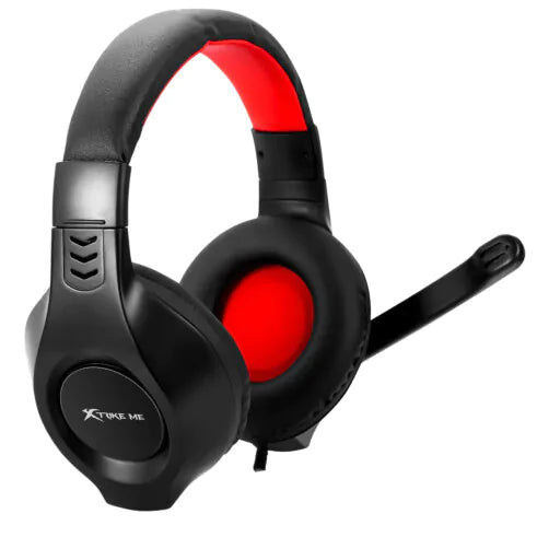 Headset Gamer com Fio Xtrike-ME HP-312 PC PS4 Xbox Vermelho