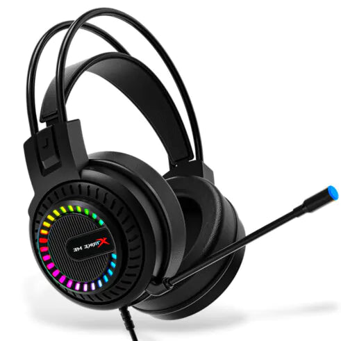 Headset Gamer com Fio Xtrike-ME HP-318 com Led RGB P2 3.5mm