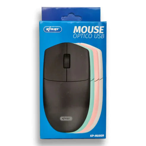 Mouse Óptico Usb com Fio Knup - KP-MU009