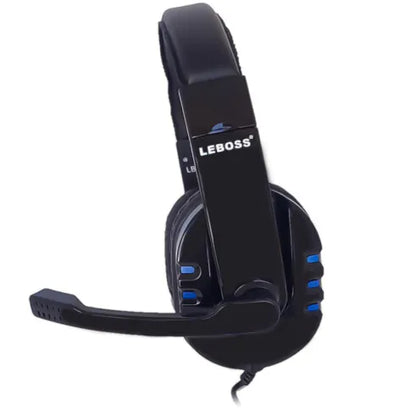 Headset Gamer com Microfone Conexão P3 LEBOSS - LB-FN606