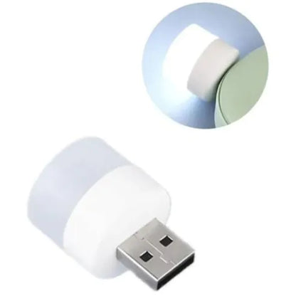 Mini Lâmpada Led USB 1W Luz Branca e Quente INOVA - LAN-30089