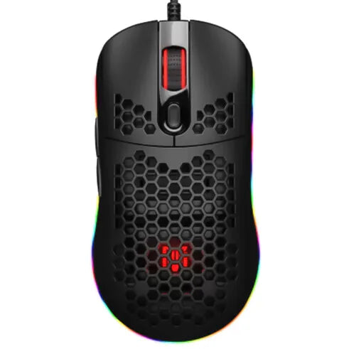 Mouse Gamer RGB 6200DPI 7 Botões Pixart 3327 REVENGER - MO-TGR002